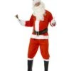 Deluxe Santa Costume, Red