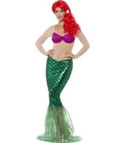 Deluxe Sexy Mermaid Costume, Green