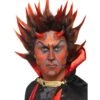 Devil Punky Wig, Red & Black
