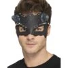 Devil Studded Eyemask, Black
