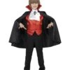 Dracula Boy Costume, Black