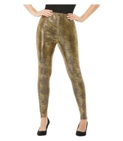 Dragon Scale Leggings, Gold