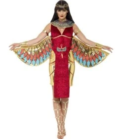 Egyptian Goddess Costume, Red