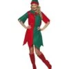 Elf Costume, Red & Green