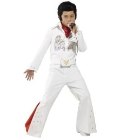 Elvis Costume, White