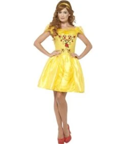 Enchanting Beauty Costume, Yellow
