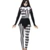 Female Jester Costume, Black