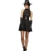 Fever Bewitching Vixen Costume, Black
