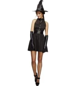 Fever Bewitching Vixen Costume, Black