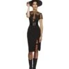 Fever Enchanting Cat Witch Costume, Black