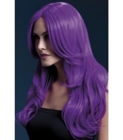 Fever Khloe Wig, Neon Purple