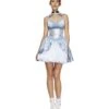 Fever Magical Princess Costume, With Dress, Blue
