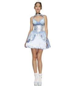 Fever Magical Princess Costume, With Dress, Blue