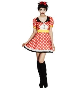 Fever Miss Mouse Costume, Red