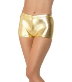 Fever Miss Whiplash Shorts, Gold