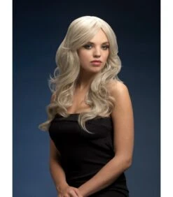 Fever Nicole Wig, Silver Blonde, Blonde