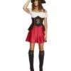 Fever Pirate Wench Costume, Black