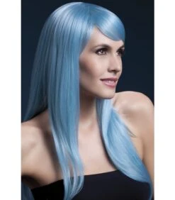 Fever Sienna Wig, Pastel Blue