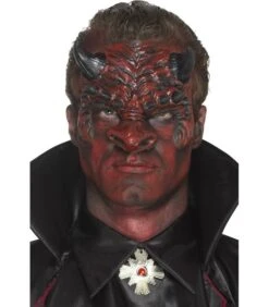 Smiffys Make-Up FX, Foam Latex Devil, Red