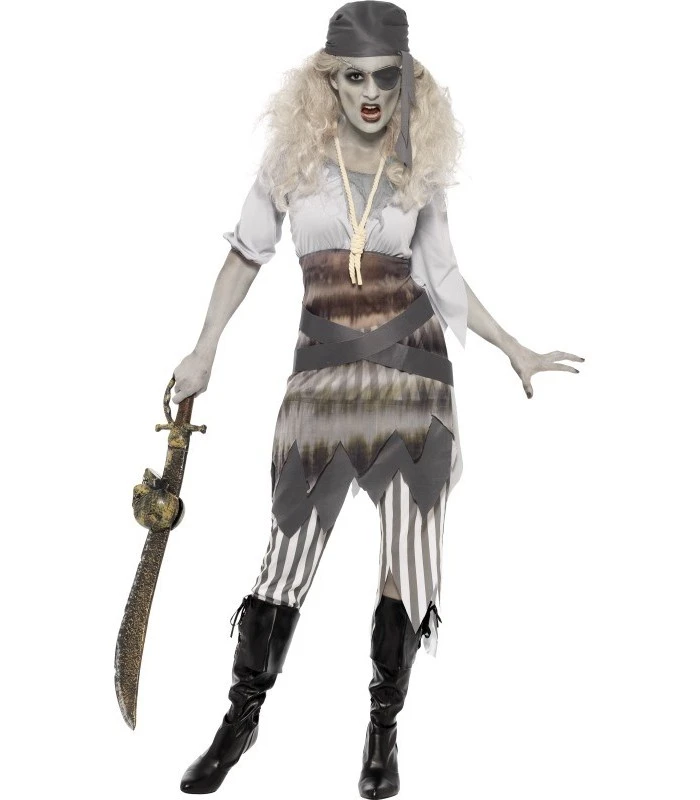 Ghost Ship Shipwrecked Sweetie Costume, Grey 1 Ghost Ship Shipwrecked Sweetie Costume, Grey