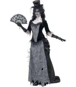 Ghost Town Black Widow Costume, Grey