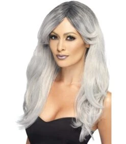 Ghostly Glamour Wig, Grey
