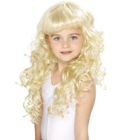 Girl's Princess Wig, Blonde