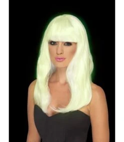 Glam Party Wig, Glow In The Dark