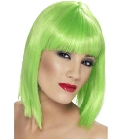 Glam Wig, Neon Green
