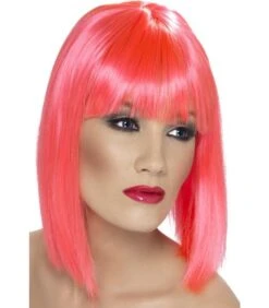 Glam Wig, Neon Pink