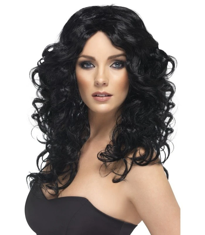 Glamour Wig, Black 1 Glamour Wig, Black