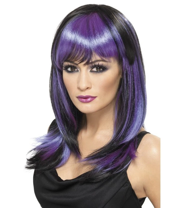 Glamour Witch Wig, Black 1 Glamour Witch Wig, Black