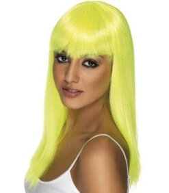 Glamourama Wig, Neon Yellow