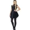 Glitter Witch Costume, Black