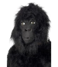 Gorilla Latex Mask, Black