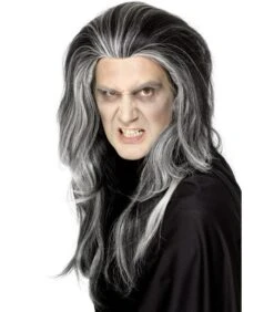 Gothic Vampire Wig, Black