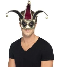 Gothic Venetian Harlequin Eyemask, Multi-Coloured