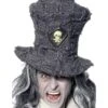 Gravedigger Top Hat, Grey