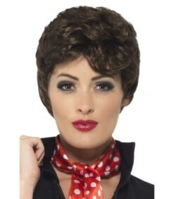 Grease Rizzo Wig, Brown
