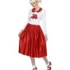 Grease Sandy Costume, Red & White