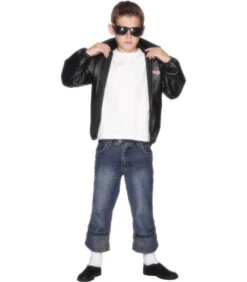 Grease Kids T-Birds Jacket, Black
