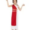 Grecian Girl Costume, Red