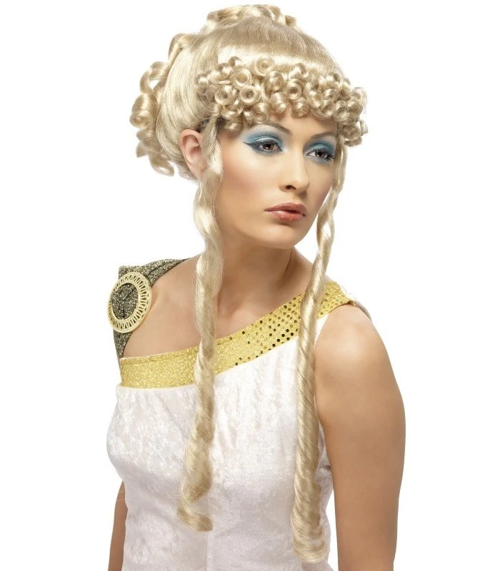 Greek Goddess Wig, Blonde 1 Greek Goddess Wig, Blonde