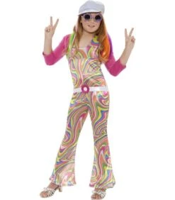 Groovy Glam Costume, Multi-Coloured