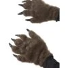 Hairy Monster/Animal Hands, Brown