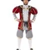 Deluxe Henry VIII Costume, Red