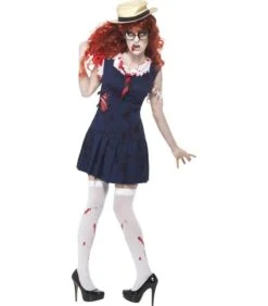 High School Horror Zombie College Student, Navy