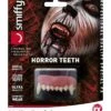 Smiffys Make-Up FX, Horror Teeth, Animal, White