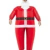 Inflatable Santa Costume, Red