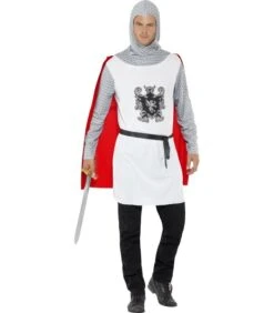 Knight Costume, Economy, White